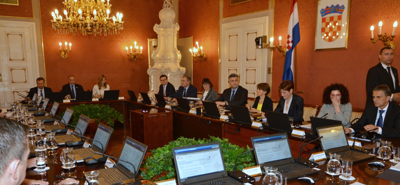 Sjednica Vlade: Saboru upućen Zakon o postupku izvanredne uprave u trgovačkim društvima od sistemskog značaja za RH